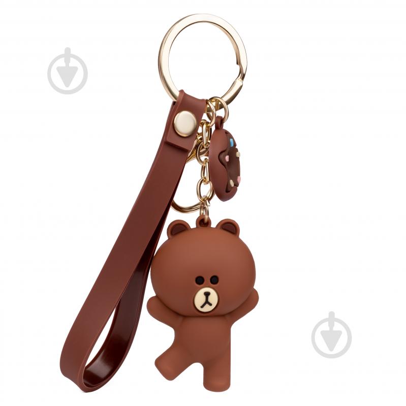 Брелок YES Brown boy колекція Line Friends - фото 1
