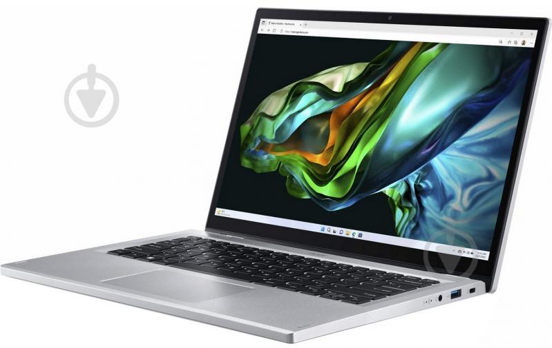 Ноутбук Acer Aspire 3 Spin 14 A3SP14-31PT-35PU 14" (NX.KENEU.001) pure silver - фото 3