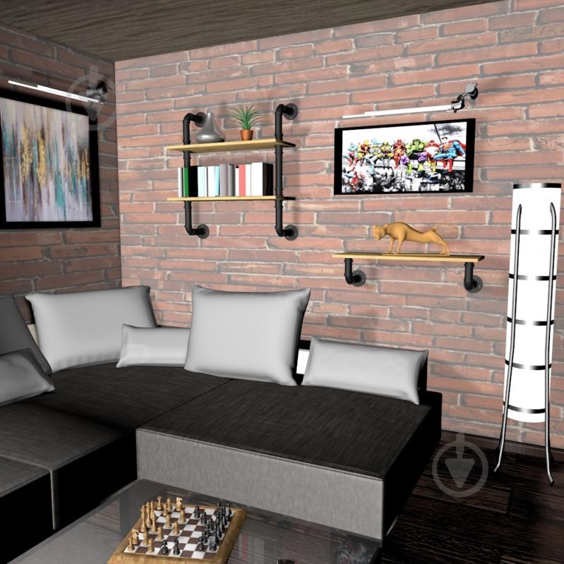 Полка DC Стен-2 500x дуб артизан (Стен-2) - фото 4 Полка DC Стен-2 500x дуб артизан (Стен-2) - фото 4