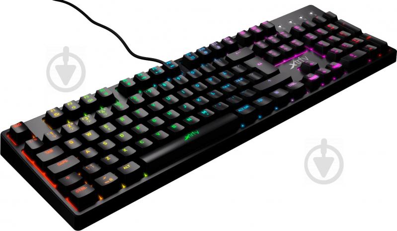 Клавиатура Xtrfy K4 RGB Kailh Red RGB USB (XG-K4-RGB-R-RUS) black - фото 4