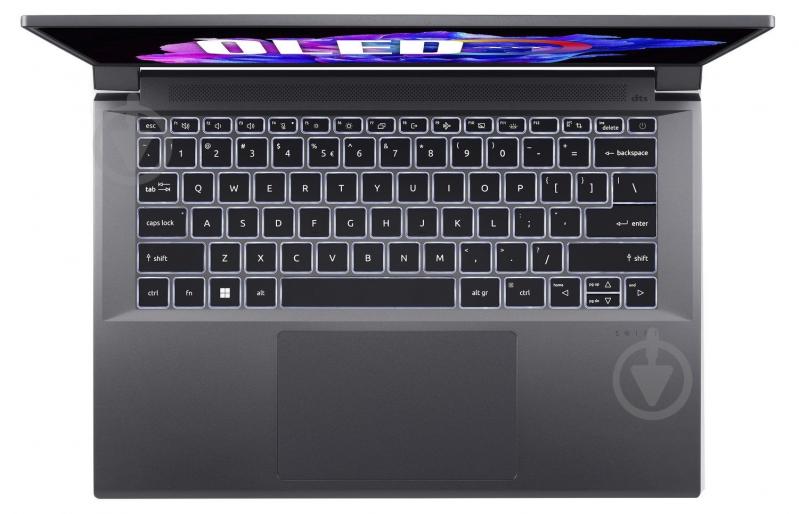 Ноутбук Acer Swift X 14 SFX14-71G-53S0 14" (NX.KMPEU.001) steel grey - фото 4