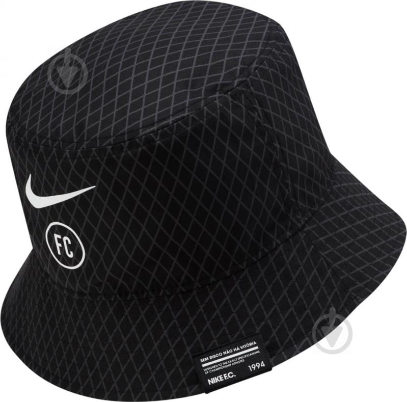 Шапка Nike U NK FC BUCKET CQ9992-010 XS черный - фото 2