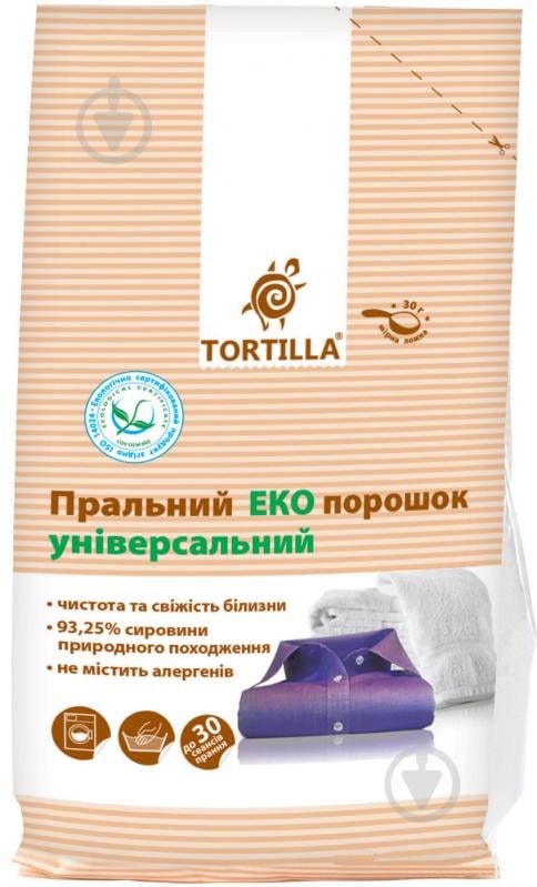 Пральний порошок для машинного та ручного прання TORTILLA Еко універсальний 2,4 кг - фото 3