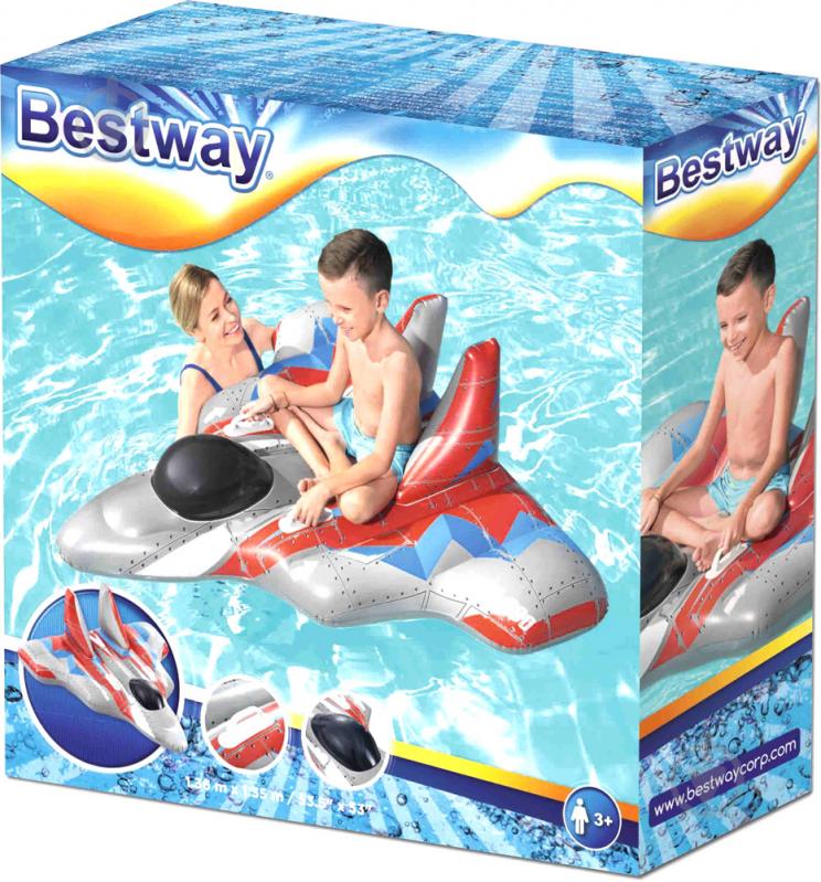 Игрушка надувная Bestway Самолет 136х135 см - фото 8