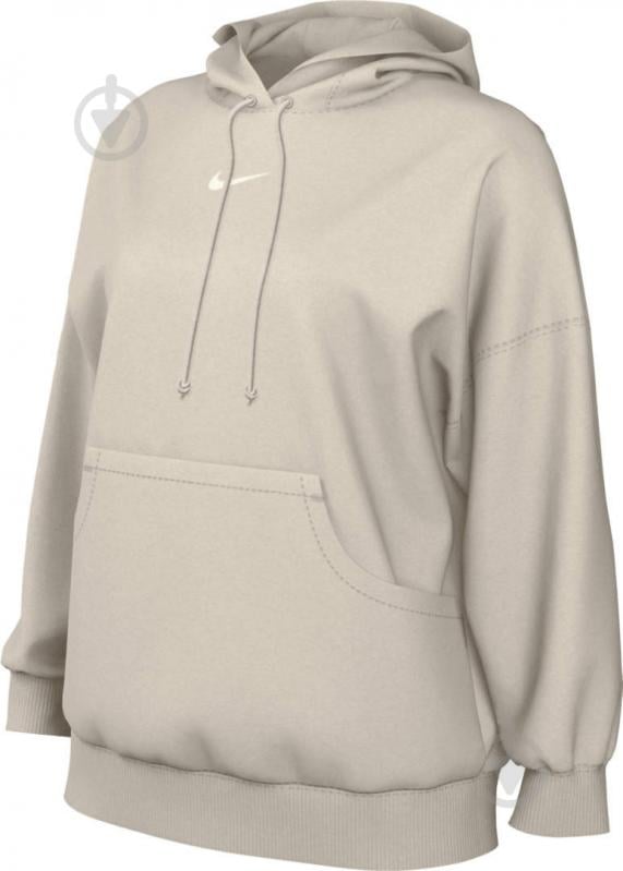 Джемпер Nike W NSW PHNX FLC OS PO HOODIE DQ5860-104 р.S-S сірий - фото 10