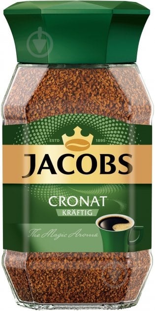 Кава розчинна Jacobs Кронат Крафтиг 190 г - фото 1