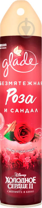 Освіжувач повітря Glade Лагідна троянда і сандал 300 мл - фото 1