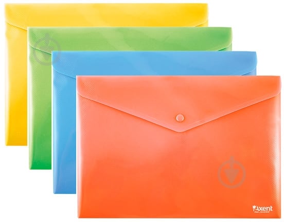 Папка на кнопці B5+ непрозора в асортименті 1413-20-A Axent - фото 1 Папка на кнопці B5+ непрозора в асортименті 1413-20-A Axent - фото 1