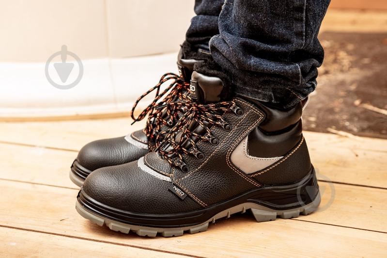 Ботинки рабочие NEO tools S3P SRC с металлическим подноском р.47 82-148 черный - фото 2 Ботинки рабочие NEO tools S3P SRC с металлическим подноском р.47 82-148 черный - фото 2