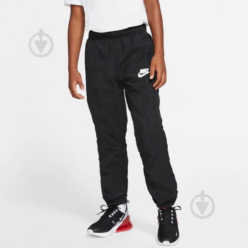 Брюки Nike B NSW WOVEN PANT BV7424-010 р. S черный - фото 3