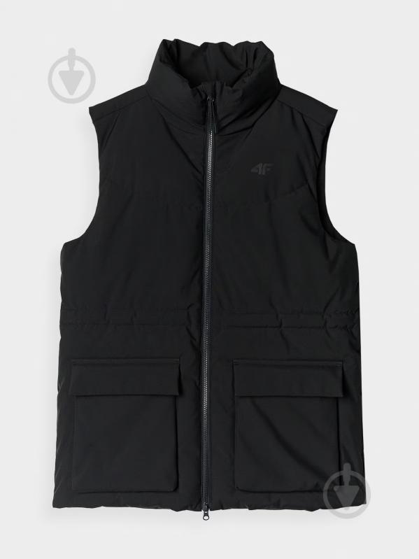 Жилет 4F VEST JACKET F135 4FWAW24TVJAF135-20S р.XS черный - фото 10