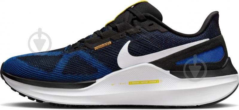 Кроссовки мужские демисезонные Nike AIRZOOM STRUCTURE 25 DJ7883-003 р.47,5 черные - фото 4