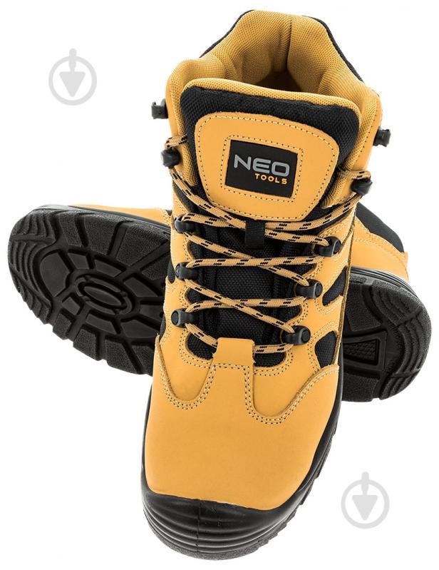 Черевики робочі NEO tools S3P SRC EA з композитним підноском р.47 82-128 бежевий - фото 9