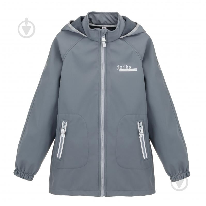 Ветровка унисекс JOIKS р.116 серый SoF-23/e - фото 1