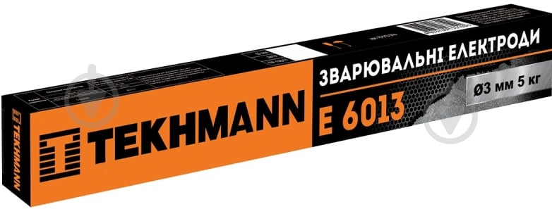 Электроды сварочные Tekhmann Е-6013 3 мм 5 кг - фото 1