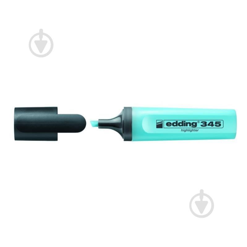 Маркер текстовий Edding Highlighter 2-5 мм e-345/10 блакитний - фото 1 Маркер текстовий Edding Highlighter 2-5 мм e-345/10 блакитний - фото 1