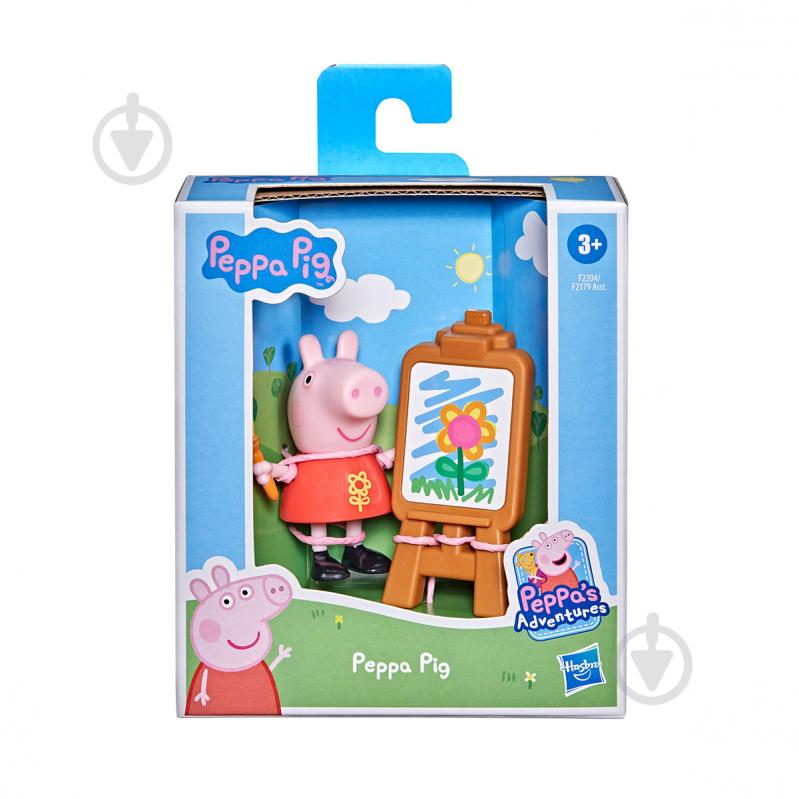 Іграшка Peppa Figurines Пеппа з мольбертом F2204 - фото 2