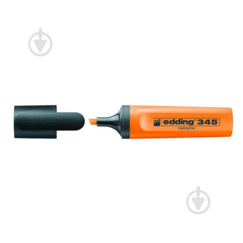 Маркер текстовий Edding Highlighter 2-5 мм e-345/06 помаранчевий - фото 1