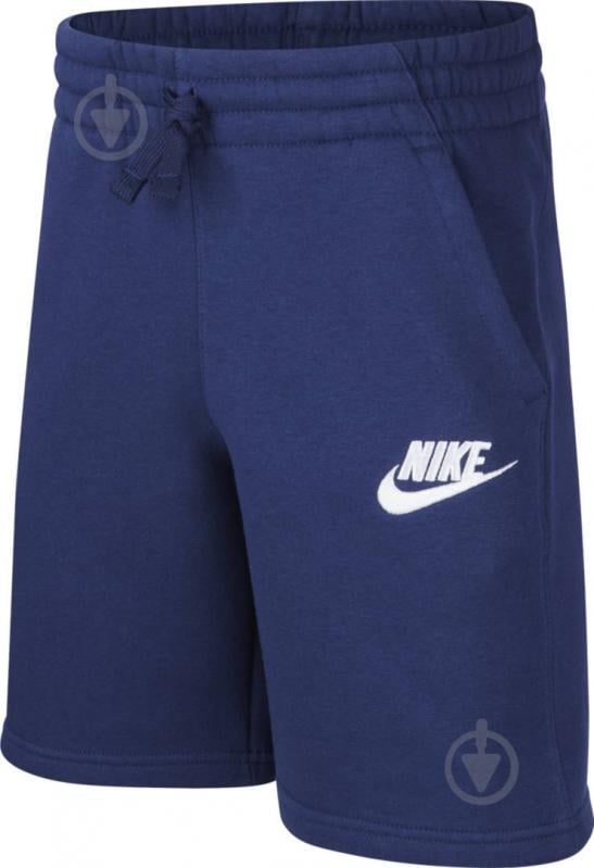 Шорты Nike B NSW CLUB SHORT CJ7860-410 р. L синий - фото 1