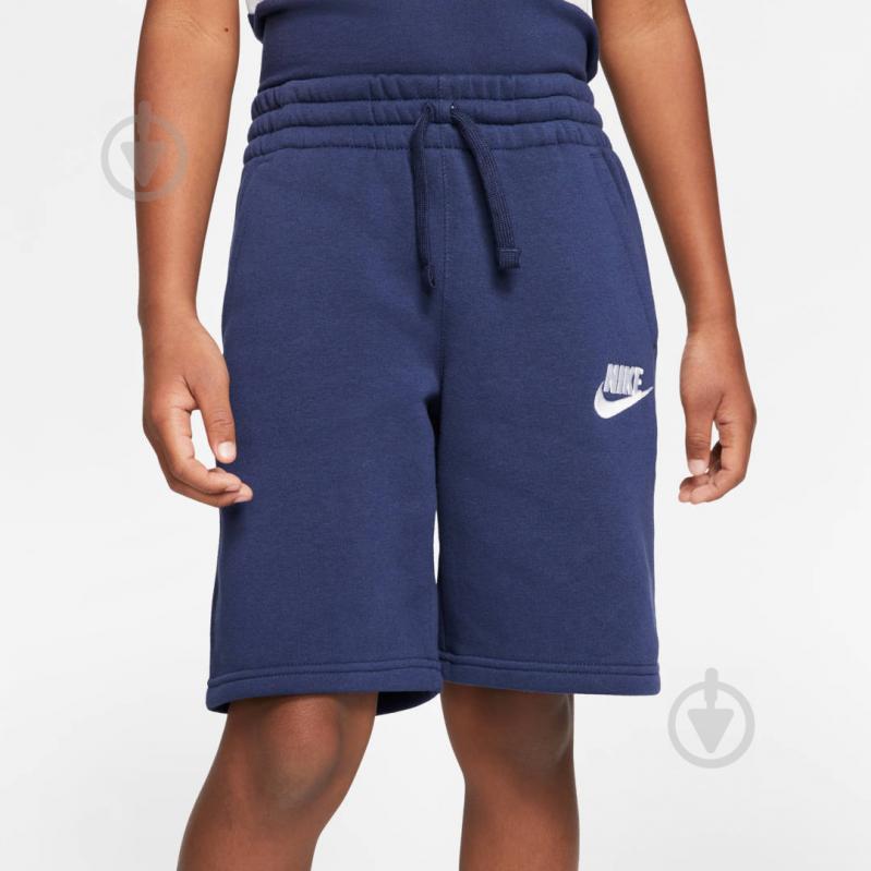 Шорты Nike B NSW CLUB SHORT CJ7860-410 р. L синий - фото 5