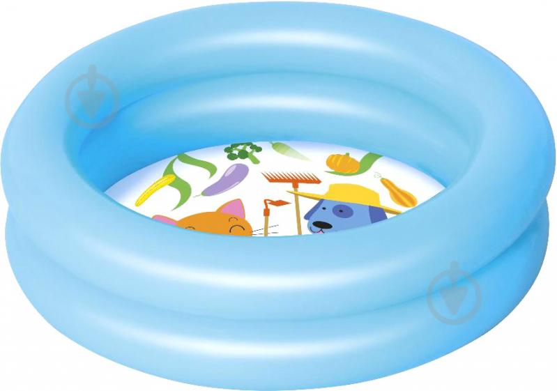 Бассейн надувной Bestway Kiddie Pool 61х15 см в ассортименте - фото 2