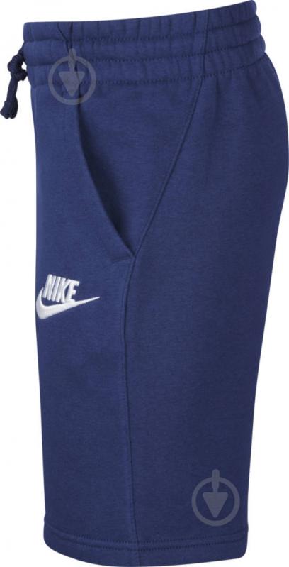 Шорты Nike B NSW CLUB SHORT CJ7860-410 р. XL синий - фото 3