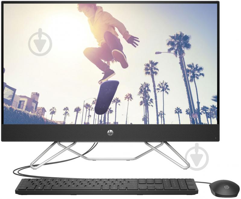 Моноблок HP All-in-One 27-cb1036ua 27" (6C981EA) black - фото 1