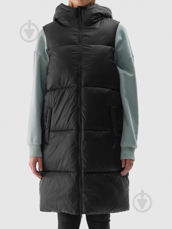 Жилет 4F VEST JACKET F143 4FWAW24TVJAF143-20S р.XL черный - фото 6