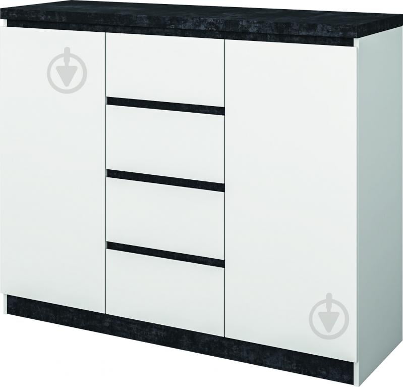 УЦІНКА! Комод Світ Меблів 2Д4Ш Мія 980x400 мм німфея альба/німфея альба (УЦ №2913) - фото 1 УЦІНКА! Комод Світ Меблів 2Д4Ш Мія 980x400 мм німфея альба/німфея альба (УЦ №2913) - фото 1