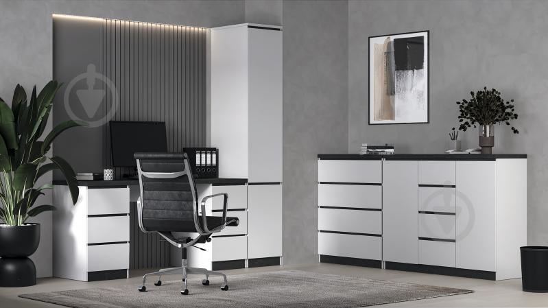 УЦІНКА! Комод Світ Меблів 2Д4Ш Мія 980x400 мм німфея альба/німфея альба (УЦ №2913) - фото 2 УЦІНКА! Комод Світ Меблів 2Д4Ш Мія 980x400 мм німфея альба/німфея альба (УЦ №2913) - фото 2