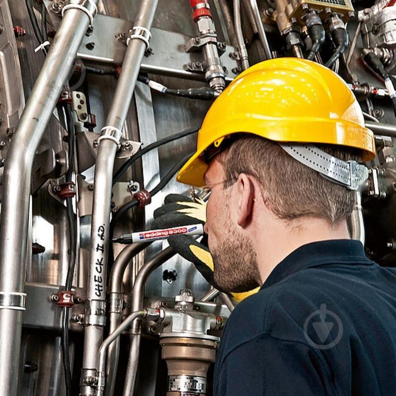 Маркер спеціальний Edding Industry Permanent 1,5-3 мм e-8300/03 синій - фото 3