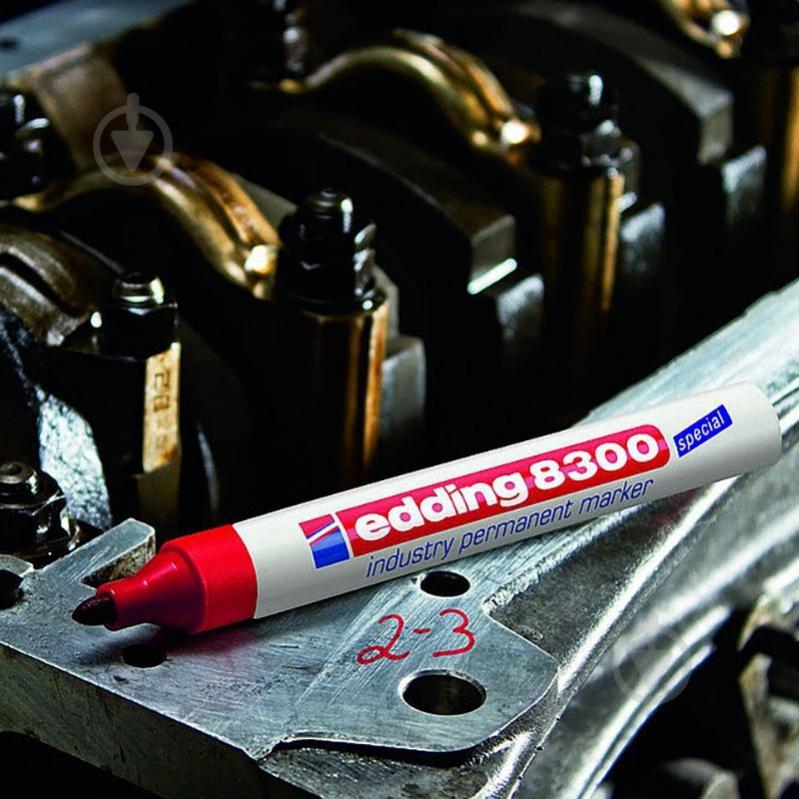 Маркер спеціальний Edding Industry Permanent 1,5-3 мм e-8300/03 синій - фото 4