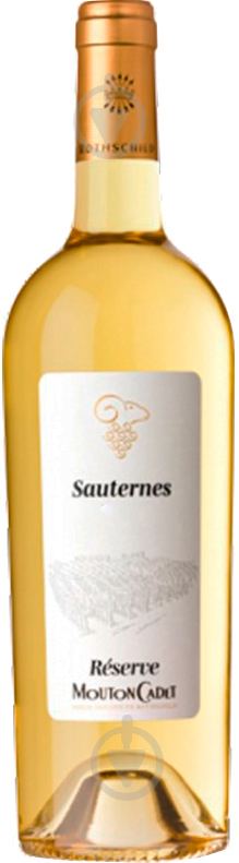 Вино Baron Philippe de Rothschild Mouton Cadet Reserve Sauternes 0,75 л - фото 1