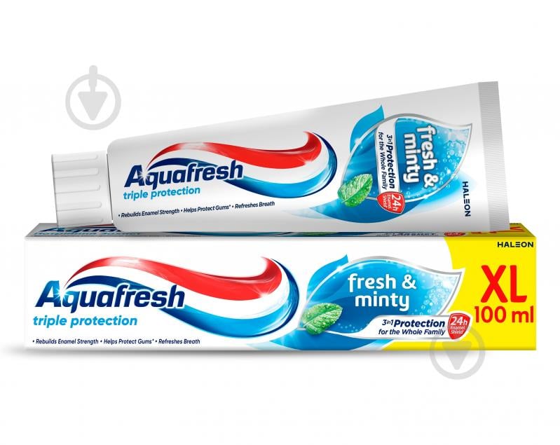 Зубная паста Aquafresh Fresh&Minty 100 мл - фото 1 Зубная паста Aquafresh Fresh&Minty 100 мл - фото 1