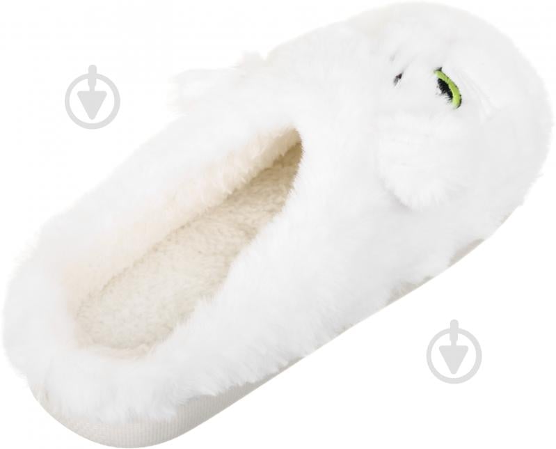 Тапочки для девочек HW Котик р.28-29 белый NULL - фото 4