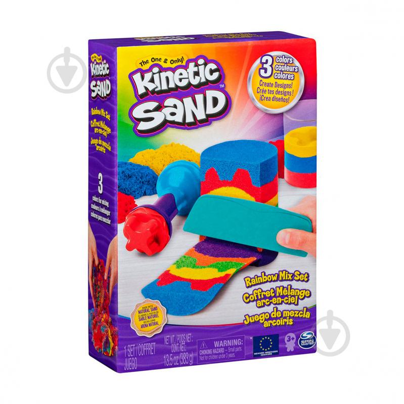 Набор для творчества KINETIC SAND Радужный микс 71474 - фото 1