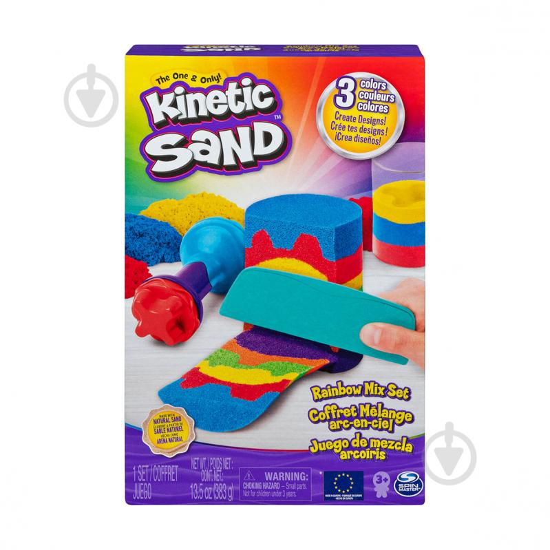 Набор для творчества KINETIC SAND Радужный микс 71474 - фото 2