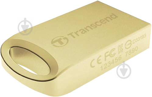 Флеш-пам'ять USB Transcend JetFlash 510 8 ГБ USB 2.0 gold (TS8GJF510G) - фото 2