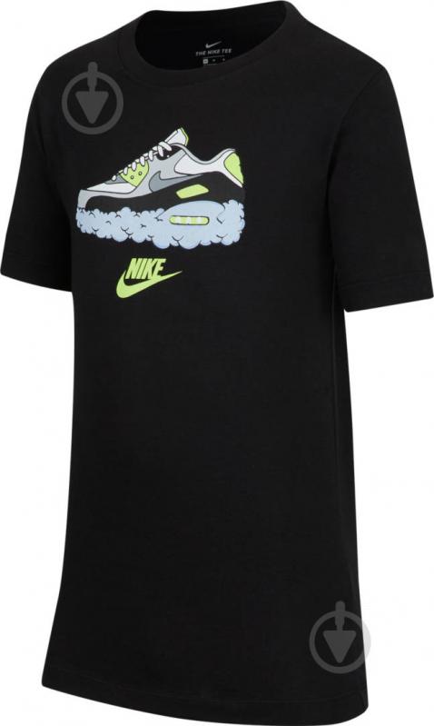 Футболка Nike B NSW TEE AM90 CLOUDS CT2629-010 р.L черный - фото 1