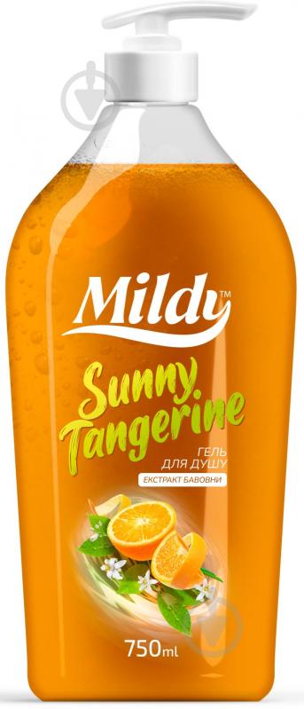 Гель для душу Mildy Sunny Tangerinе 750 мл - фото 1