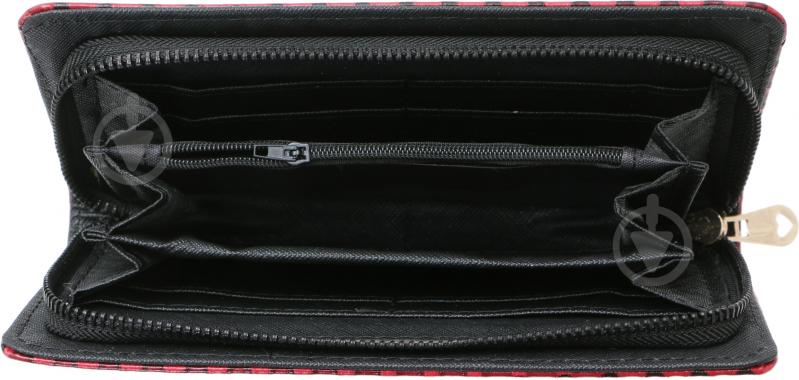 Кошелек женский Solid на молнии 21х11х2 см красный - фото 3
