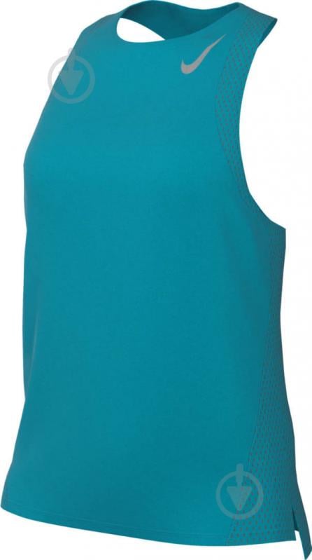 Майка Nike W NK FAST DF TANK DD5940-443 р.M бирюзовый - фото 10