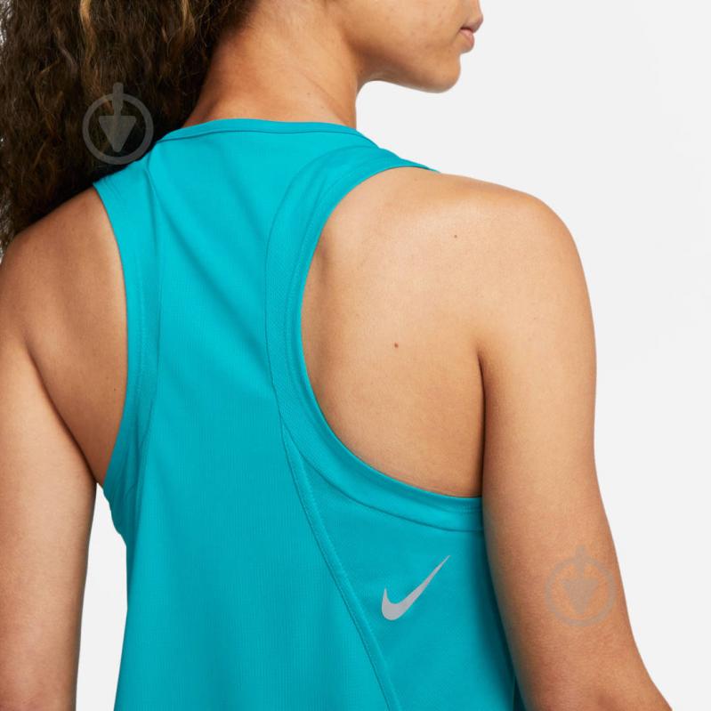 Майка Nike W NK FAST DF TANK DD5940-443 р.M бирюзовый - фото 3