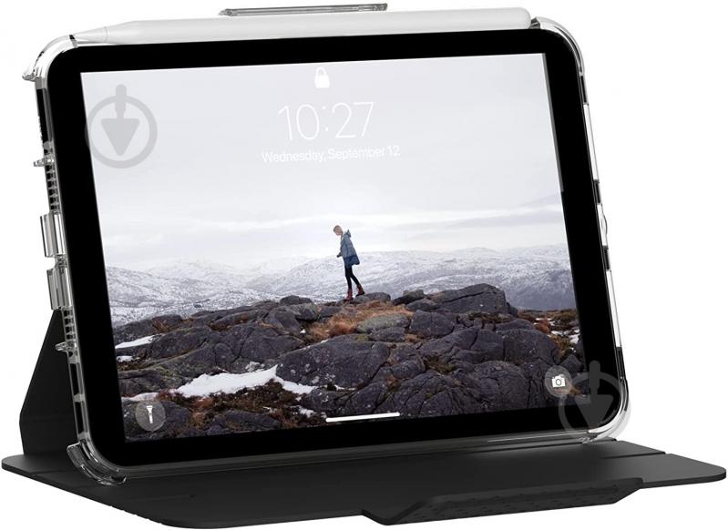 Чехол UAG Lucent Apple iPad mini (2021) black (12328N314040) - фото 7