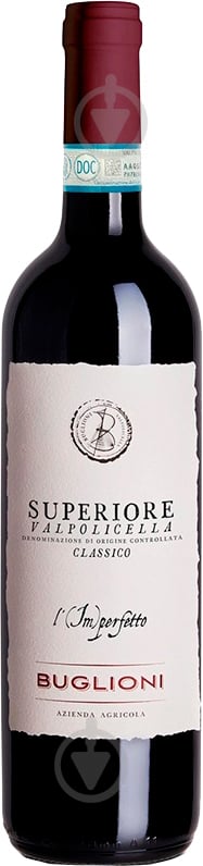 Вино Buglioni L'(Im)perfetto Superiore Valpolicella Classico 0,75 л - фото 1