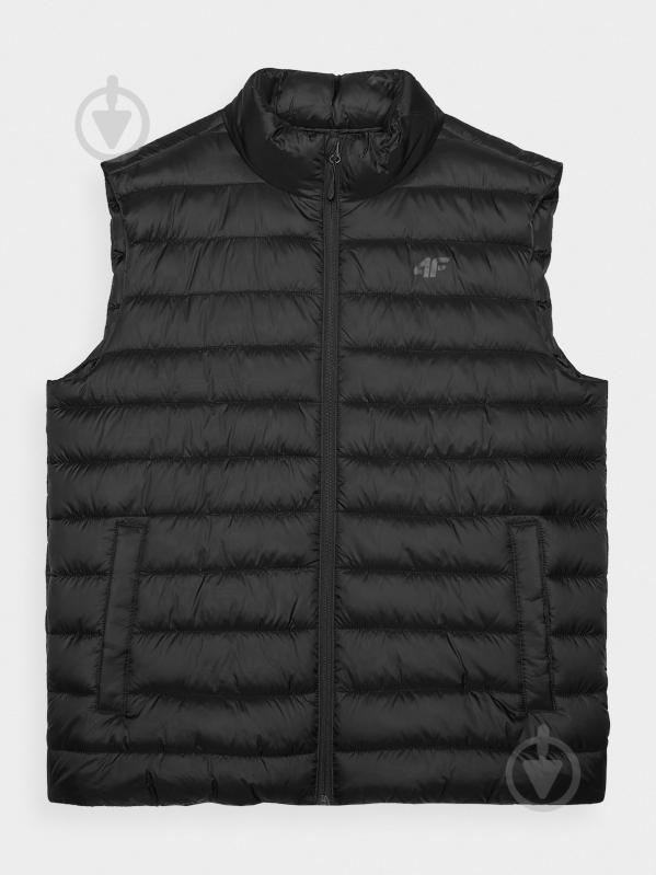 Жилет 4F VEST JACKET M145 4FWAW24TVJAM145-20S р.2XL черный - фото 5