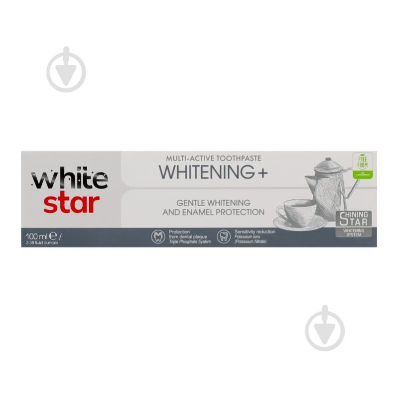 Зубная паста White Star Whitening+ 100 мл 163 г - фото 1