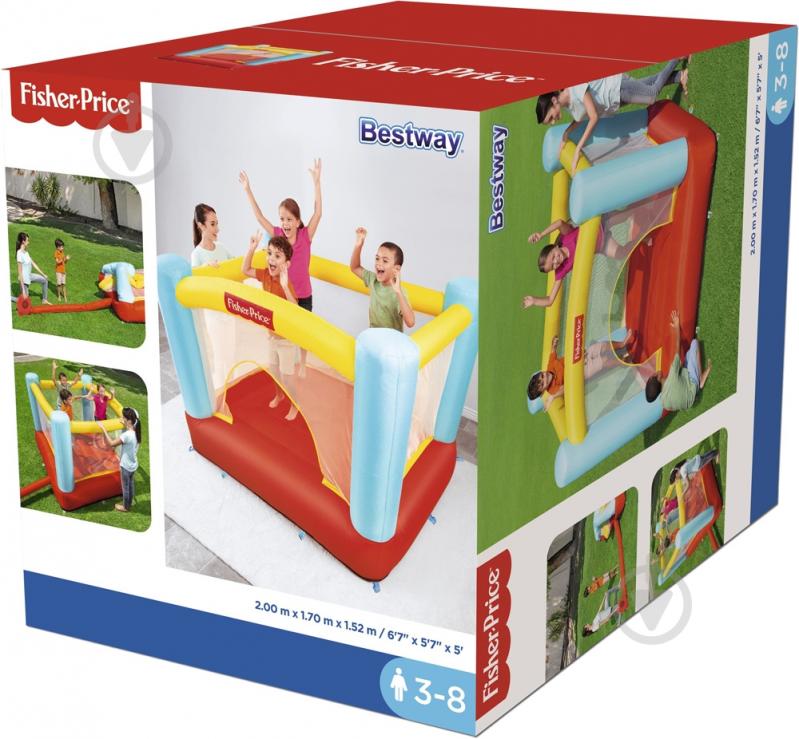 Батут надувной Bestway Bouncetacular 200х170х152 см - фото 6