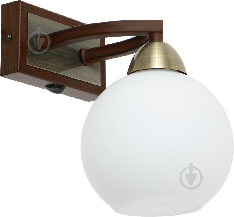 Бра Altalusse 1x40 Вт E14 орех - фото 2 Бра Altalusse 1x40 Вт E14 орех - фото 2