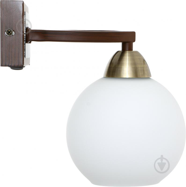 Бра Altalusse 1x40 Вт E14 орех - фото 3 Бра Altalusse 1x40 Вт E14 орех - фото 3